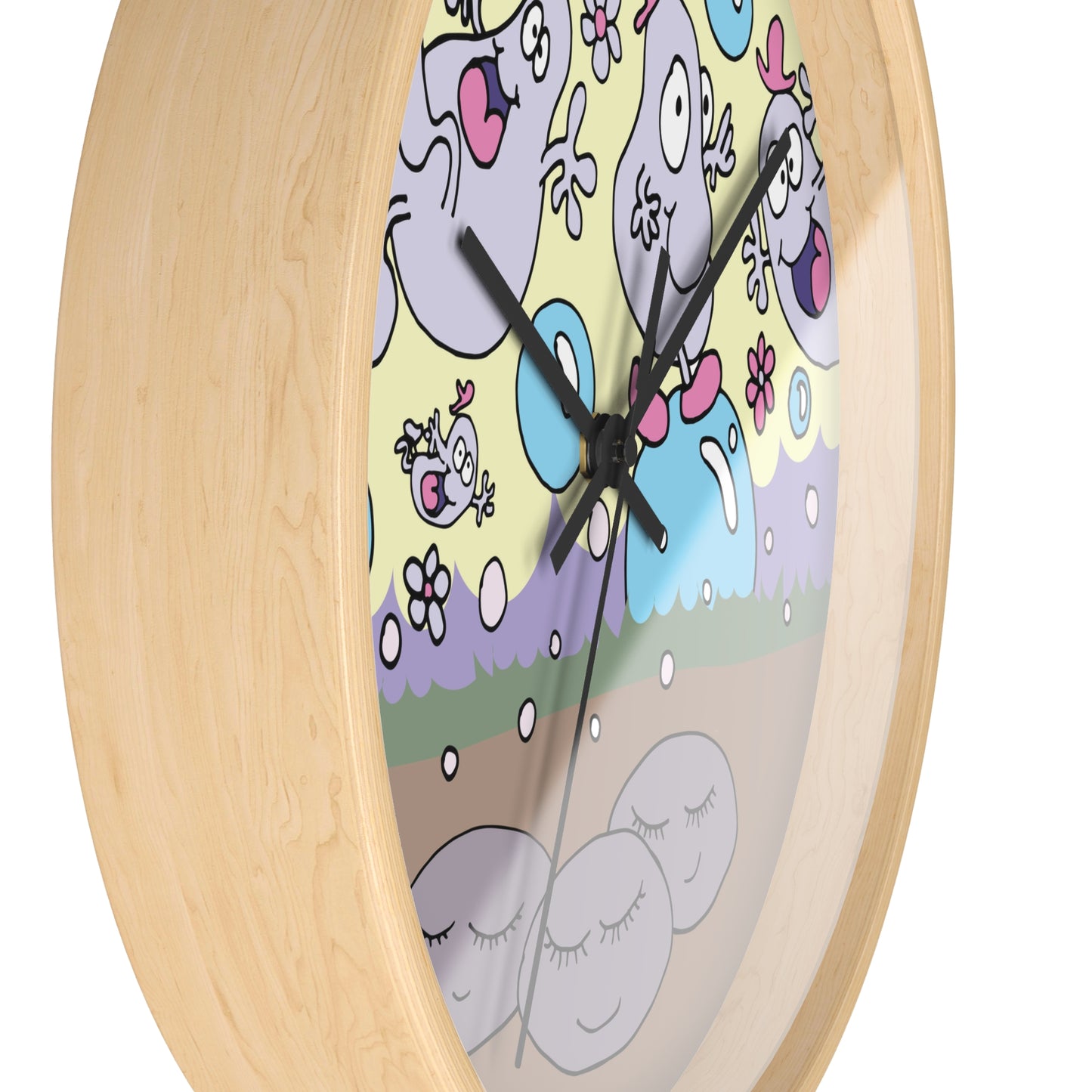 Dreaming Potatoes - Wall Clock