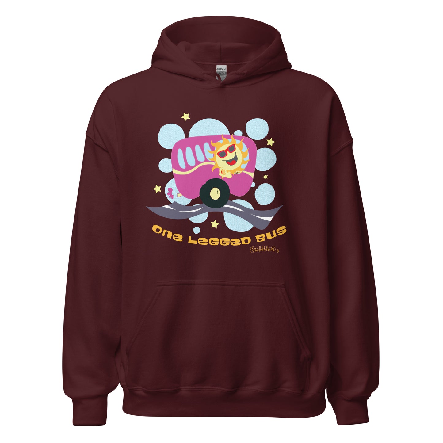 A one legged bus Women's Hoodie