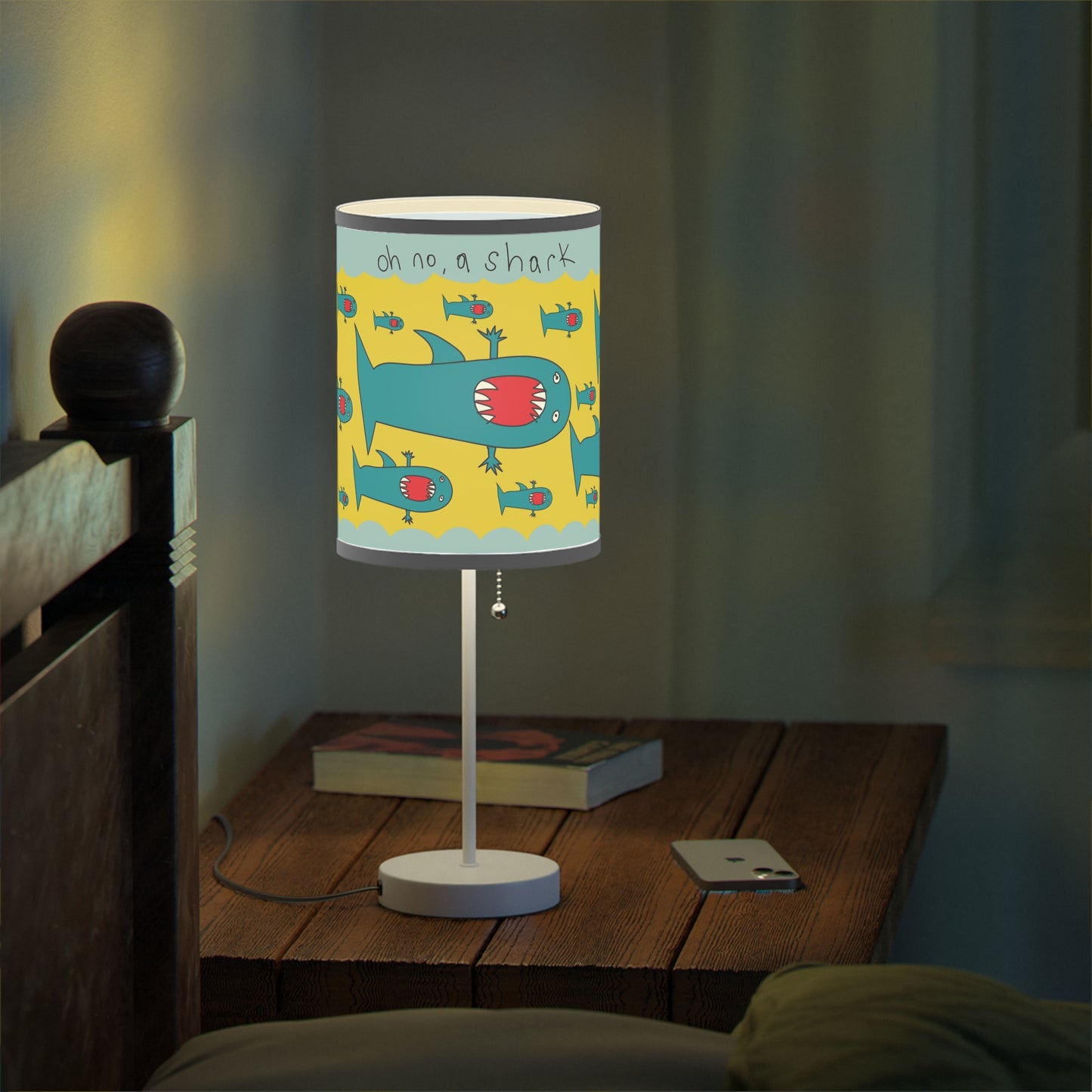 Shark test lamp