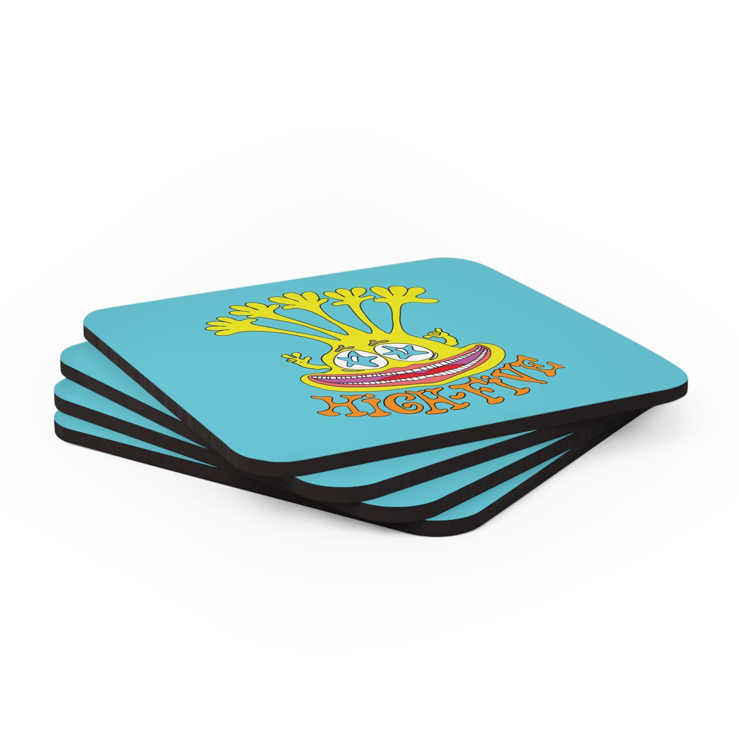 High-Five - Corkwood Coaster Set