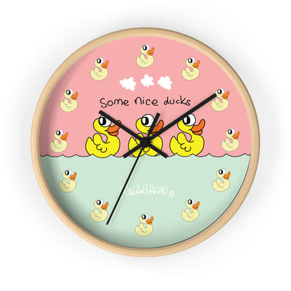 Some nice ducks - Wall Clock