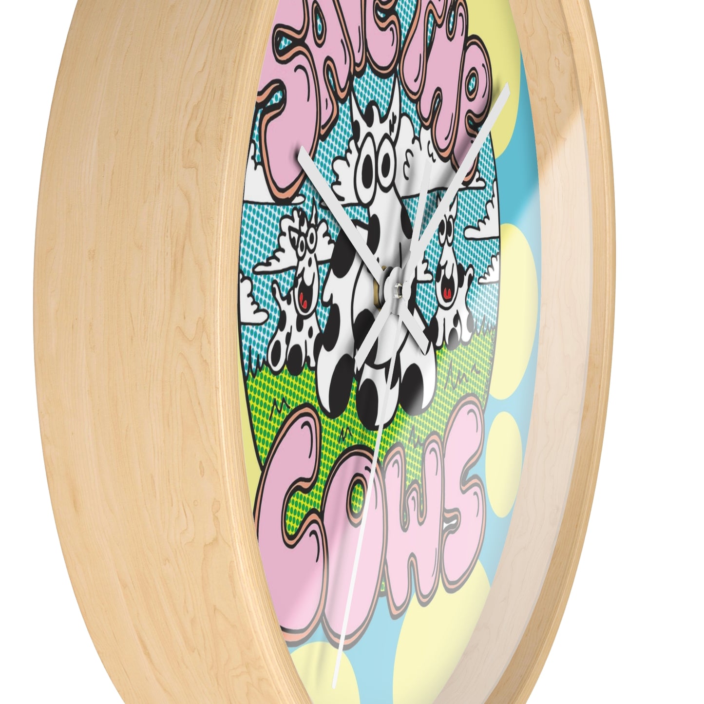 Save the Cows - Wall Clock