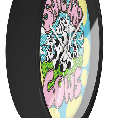 Save the Cows - Wall Clock