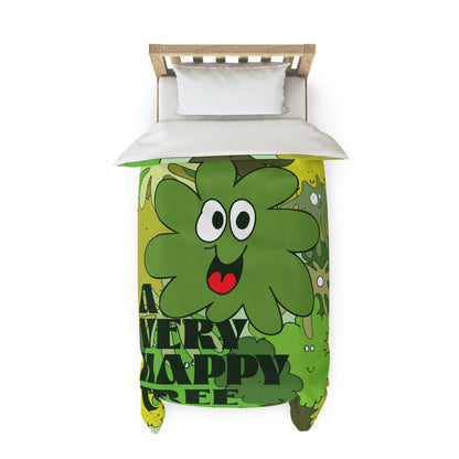 A Very happy Tree - Spaghetti Head Duvet Cover