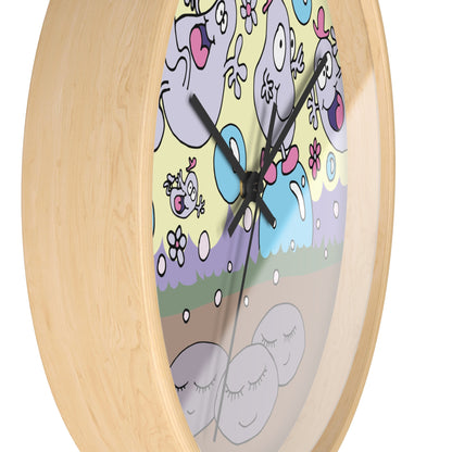 Dreaming Potatoes - Wall Clock