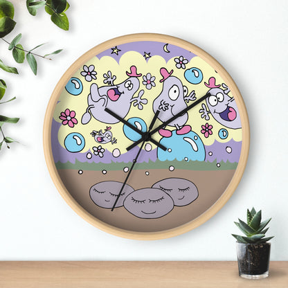 Dreaming Potatoes - Wall Clock