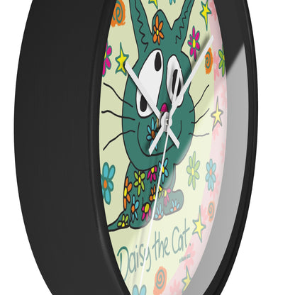 Daisy the Cat - Wall Clock