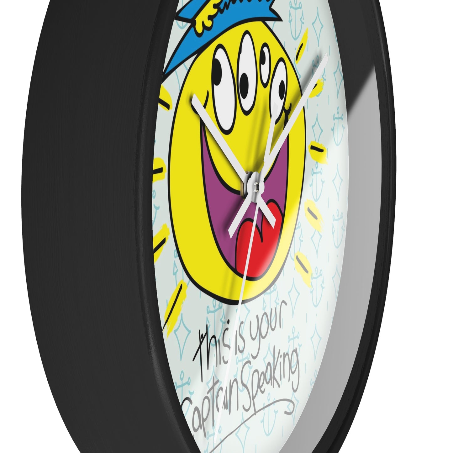 This is your Captain Speaking - Wall Clock