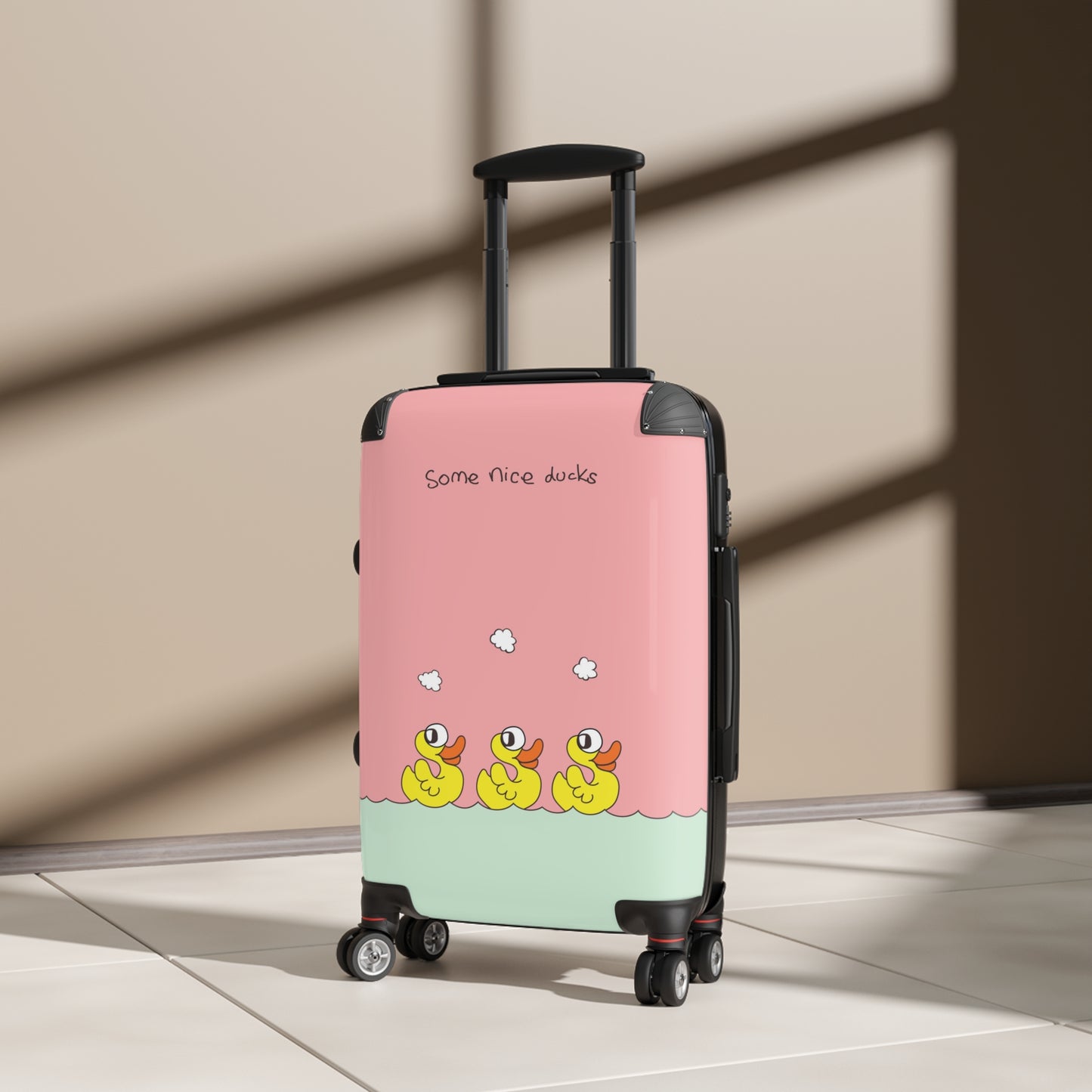 Some nice ducks - Patterned Suitcase