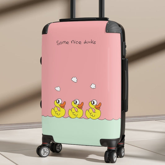 Some nice ducks - Patterned Suitcase