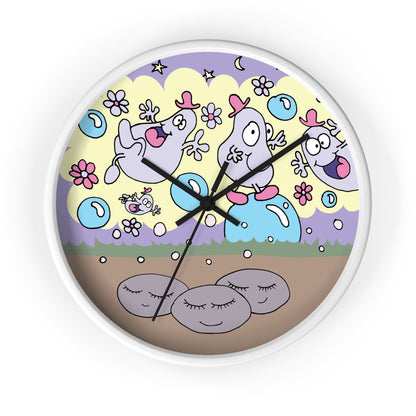 Dreaming Potatoes - Wall Clock