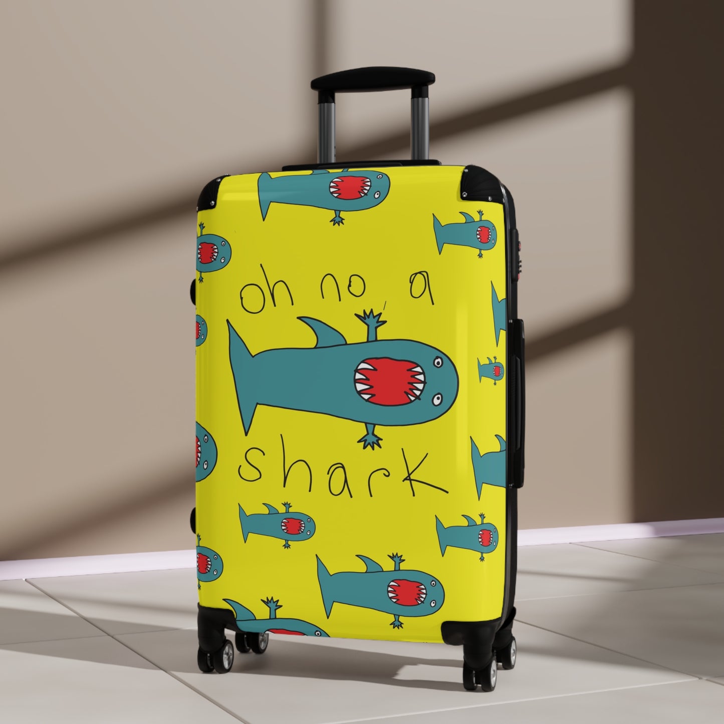 Oh no, a shark - Suitcase