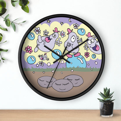 Dreaming Potatoes - Wall Clock