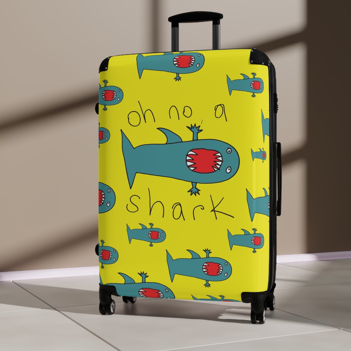 Oh no, a shark - Suitcase