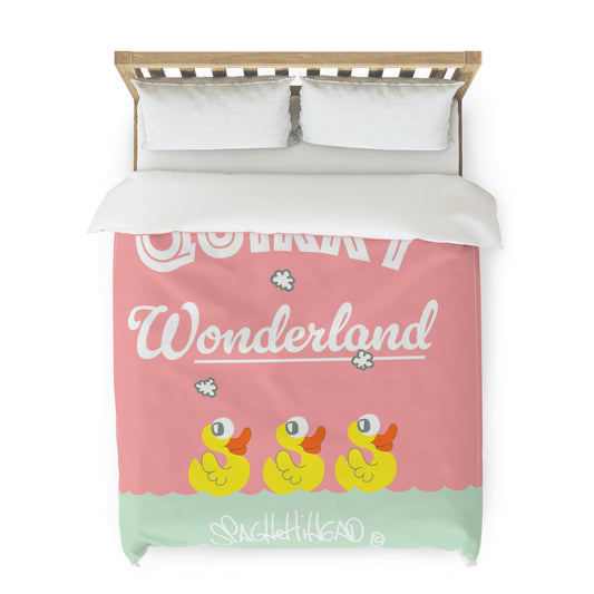 Quirky Wonderland - Spaghetti Head Duvet Cover