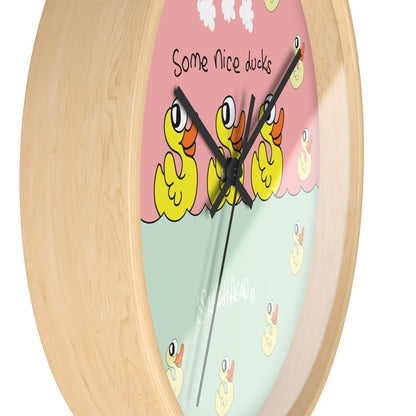 Some nice ducks - Wall Clock