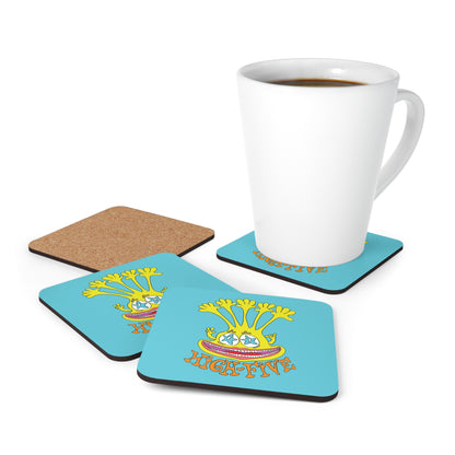 High-Five - Corkwood Coaster Set