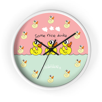 Some nice ducks - Wall Clock