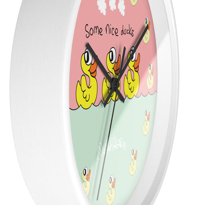 Some nice ducks - Wall Clock