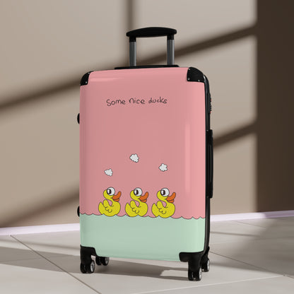 Some nice ducks - Patterned Suitcase