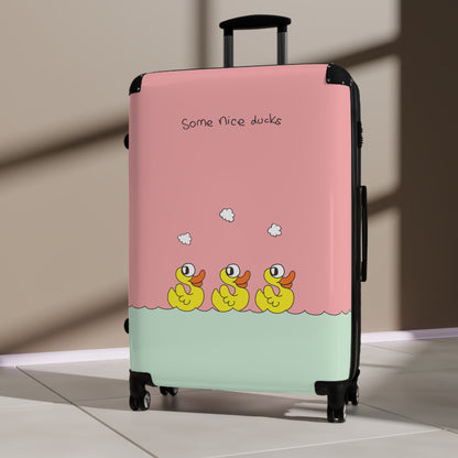 Some nice ducks - Patterned Suitcase