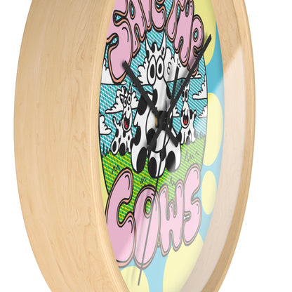 Save the Cows - Wall Clock