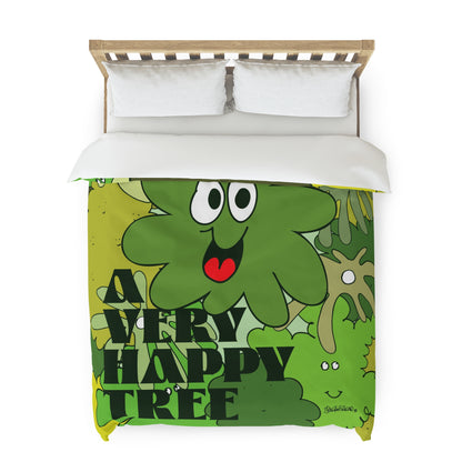 A Very happy Tree - Spaghetti Head Duvet Cover