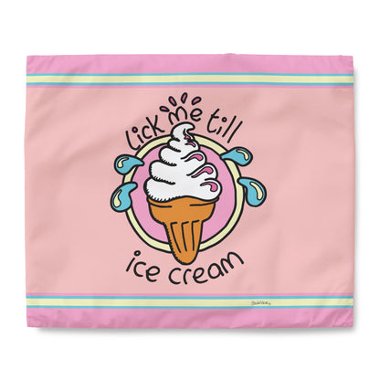 Lick me 'till Ice Cream - Spaghetti Head Duvet Cover