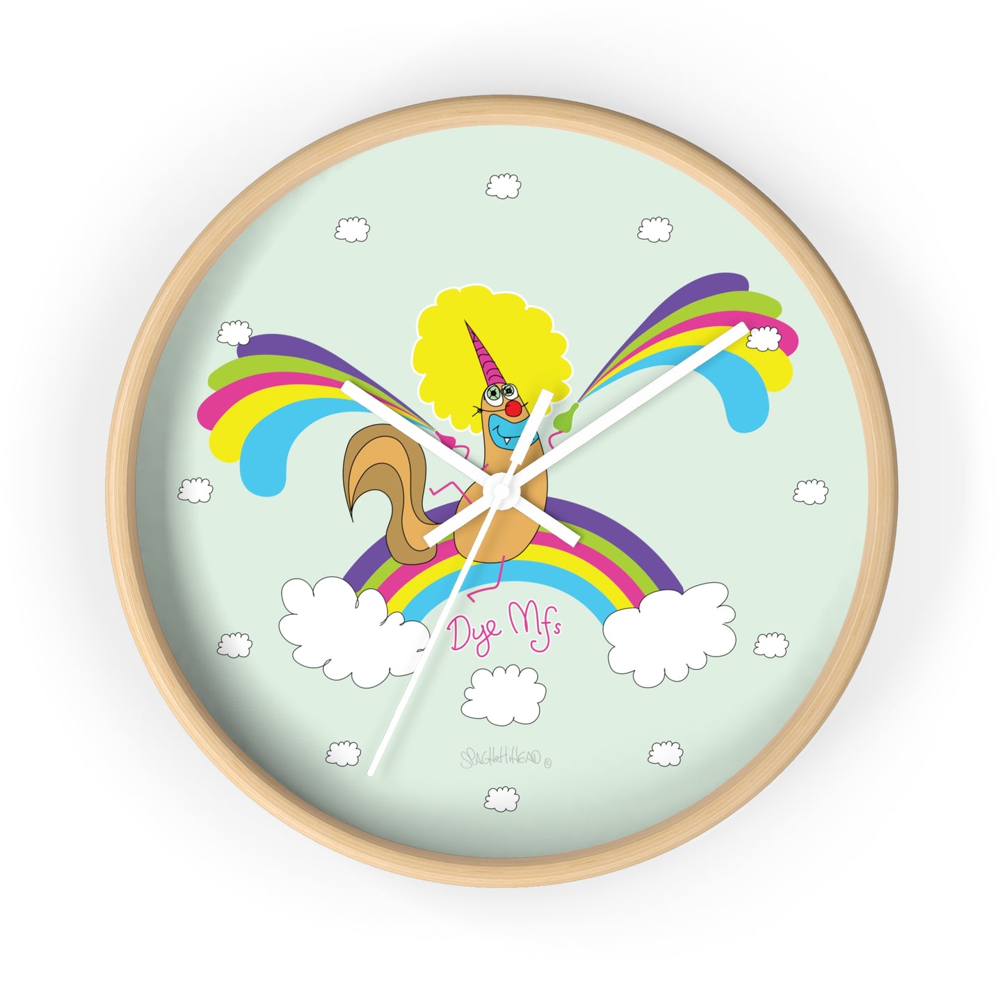 Perm Club - Dye MFs - Clock (Silent)