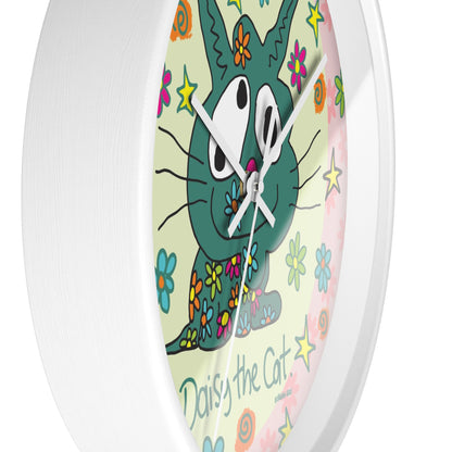 Daisy the Cat - Wall Clock