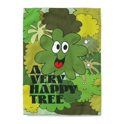 A Very happy Tree - Spaghetti Head Duvet Cover