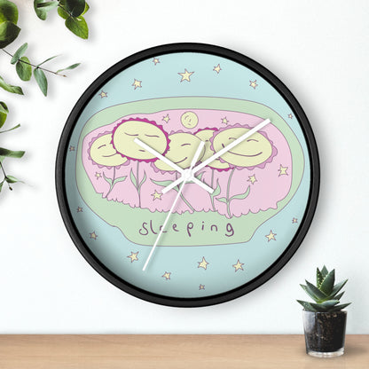 Sleeping - Wall Clock