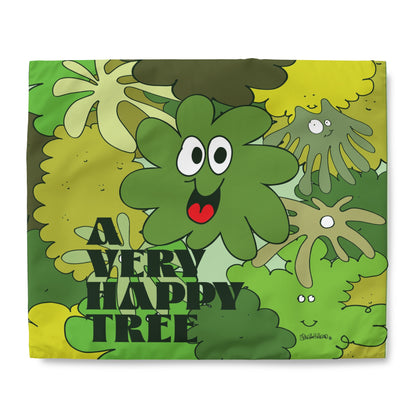 A Very happy Tree - Spaghetti Head Duvet Cover