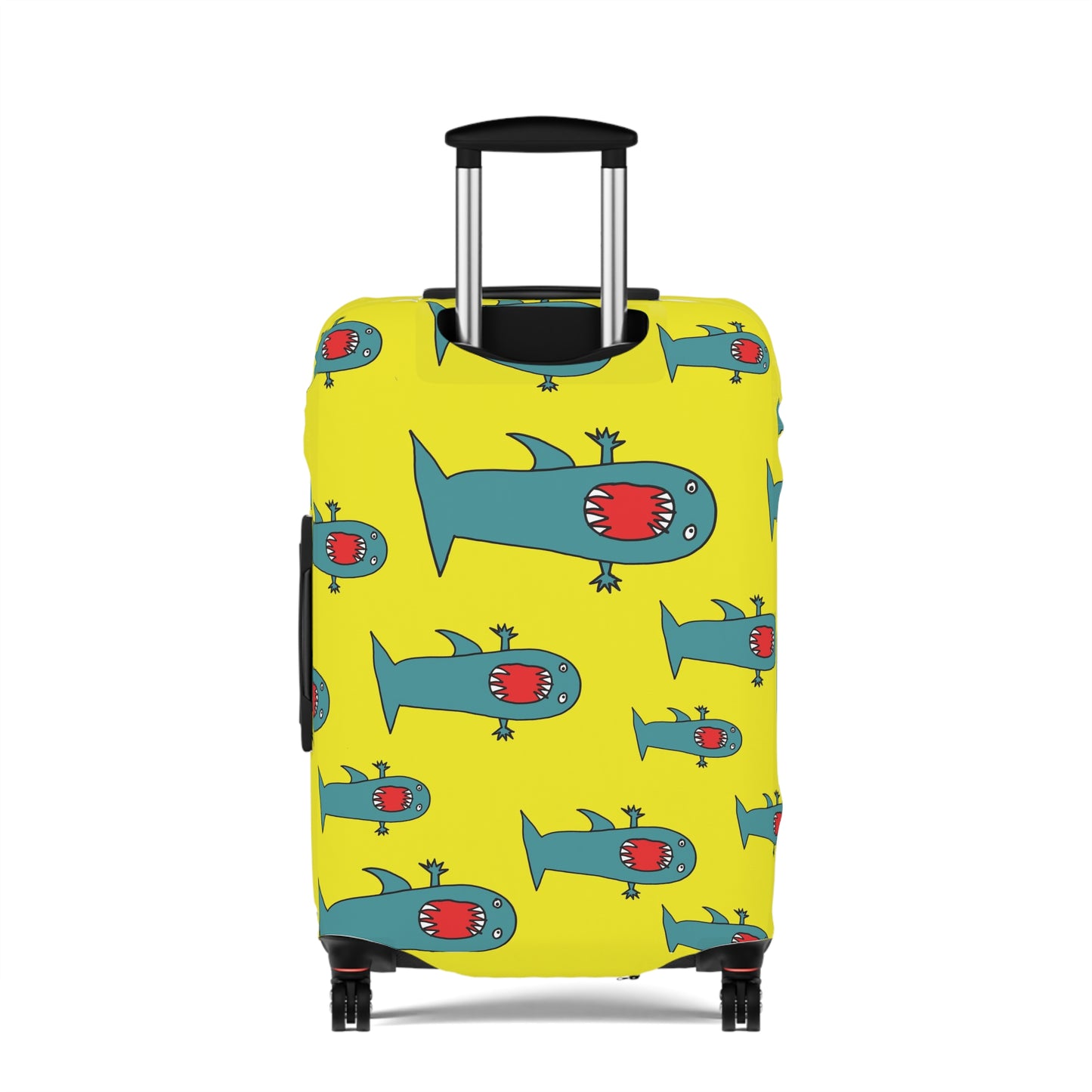 Oh no, a shark - Luggage Cover