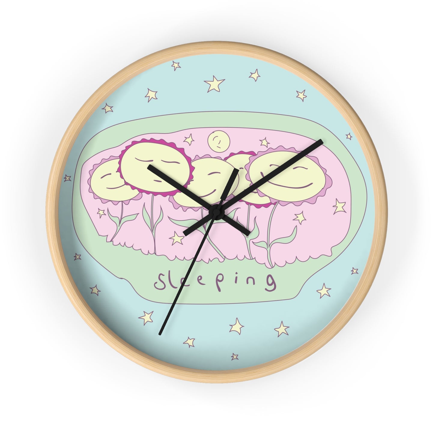 Sleeping - Wall Clock