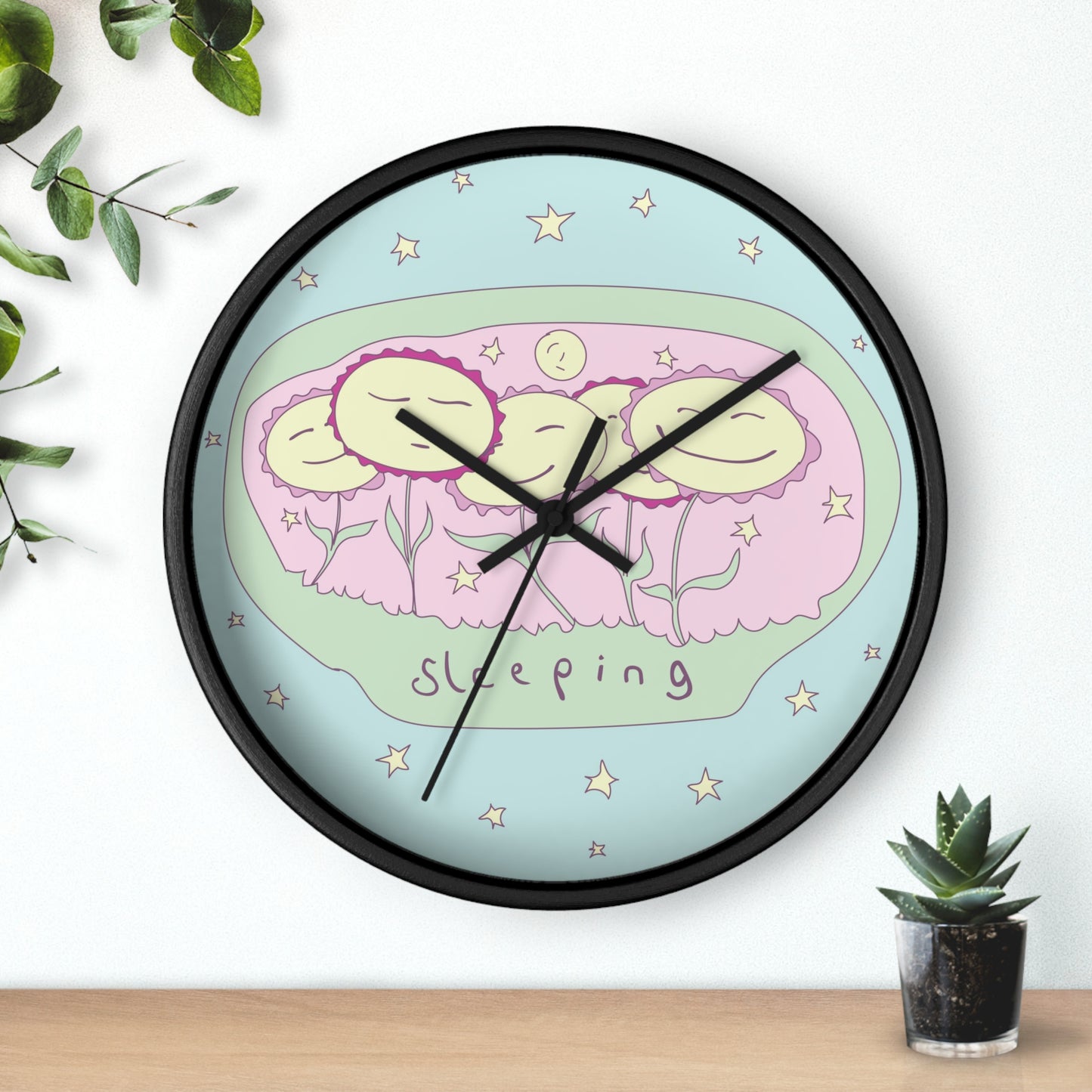 Sleeping - Wall Clock