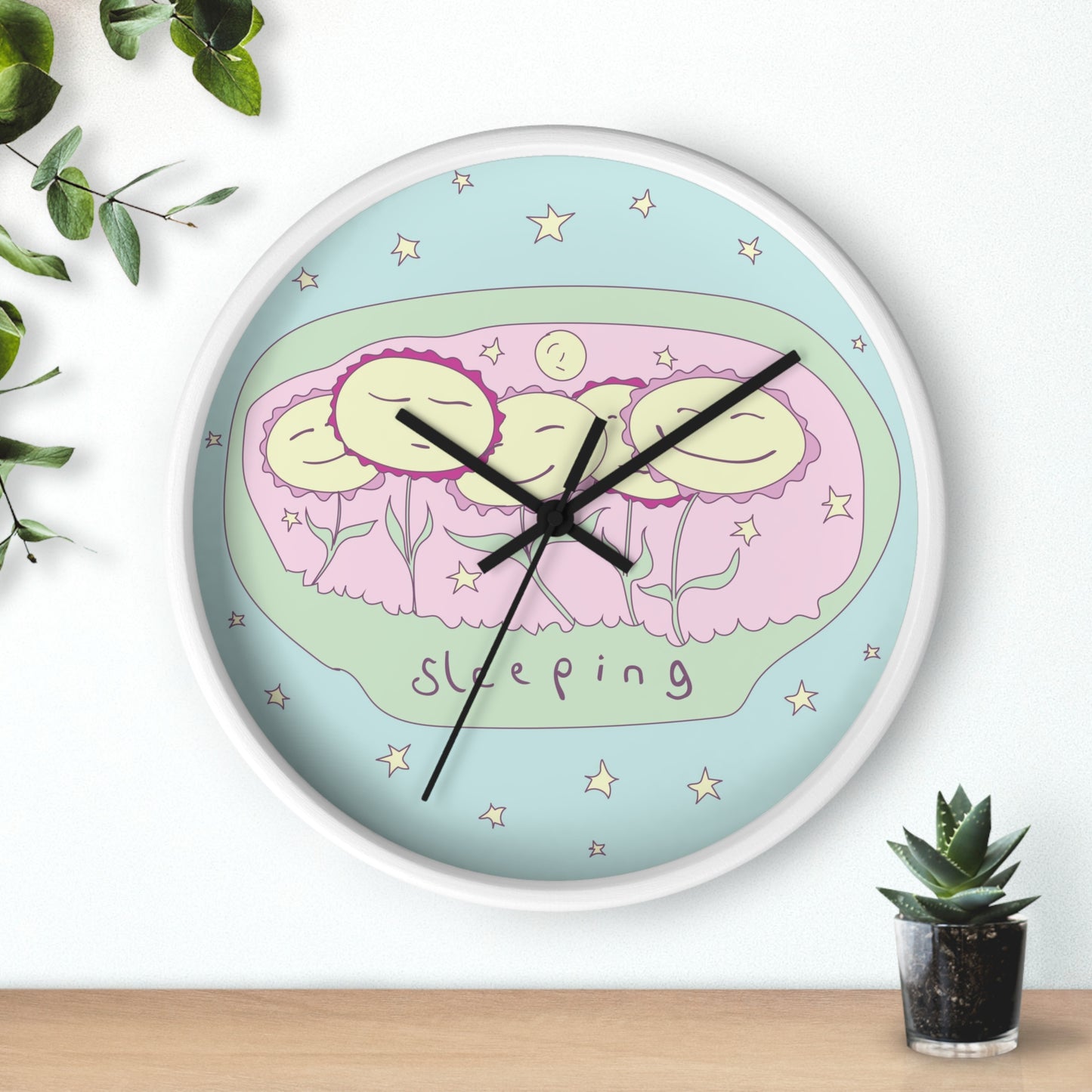 Sleeping - Wall Clock