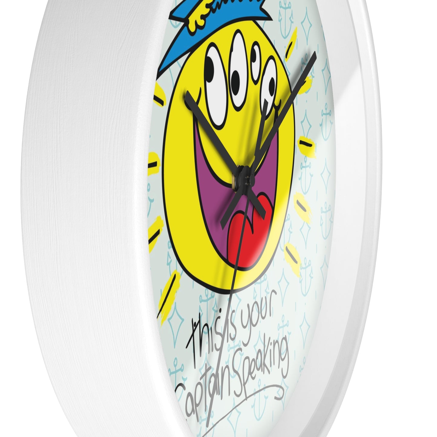 This is your Captain Speaking - Wall Clock