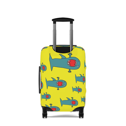 Oh no, a shark - Luggage Cover