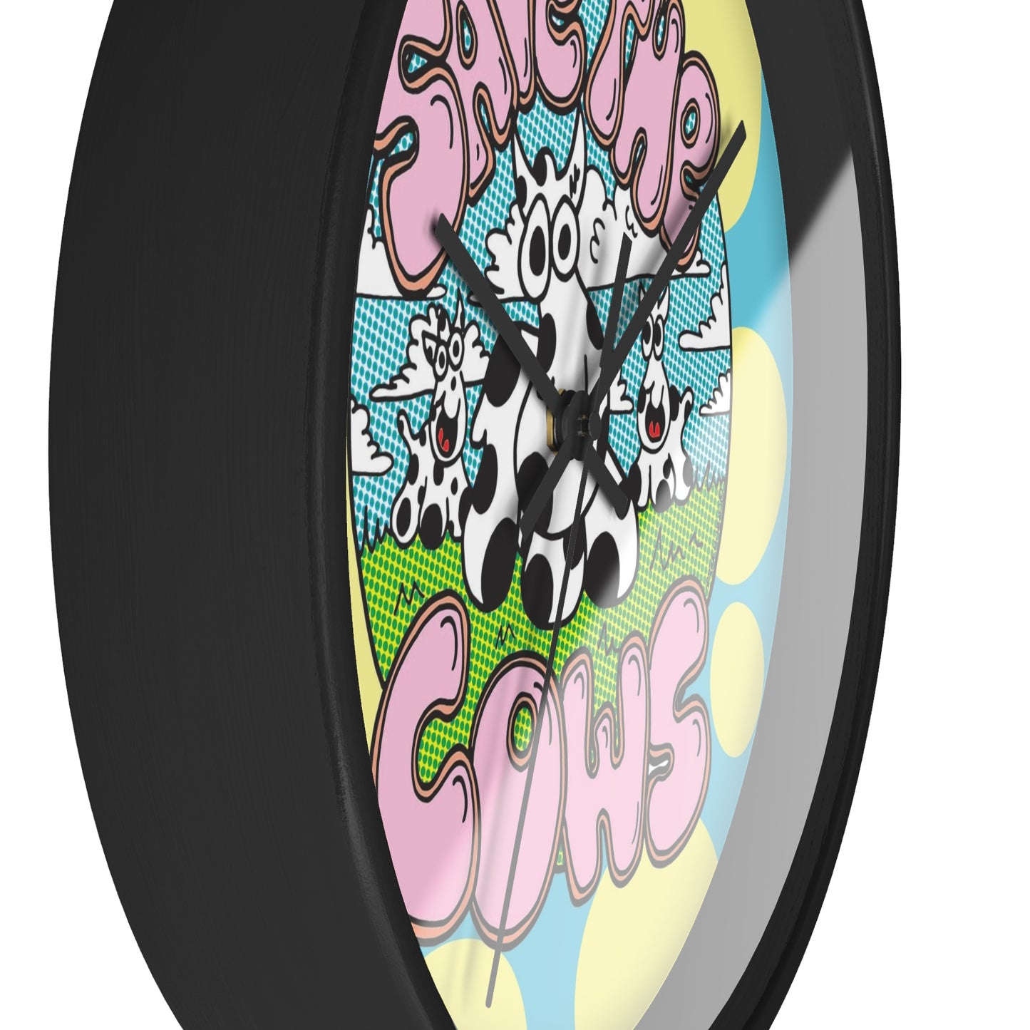 Save the Cows - Wall Clock