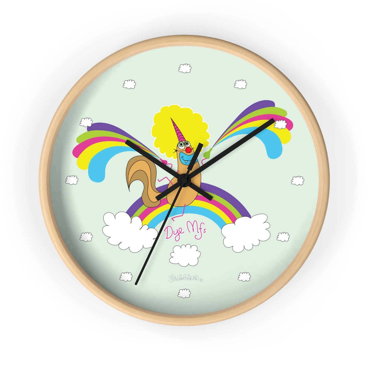 Perm Club - Dye MFs - Clock (Silent)