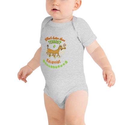 What's better than Tennis? - Baby short sleeve one piece