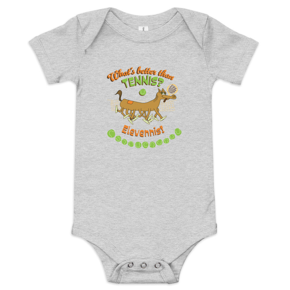 What's better than Tennis? - Baby short sleeve one piece