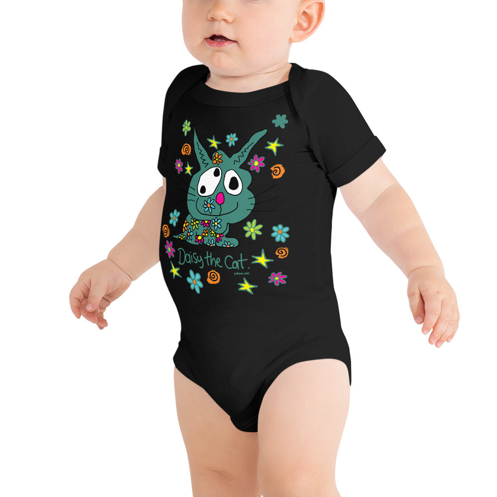 Daisy the Cat - Baby short sleeve one piece