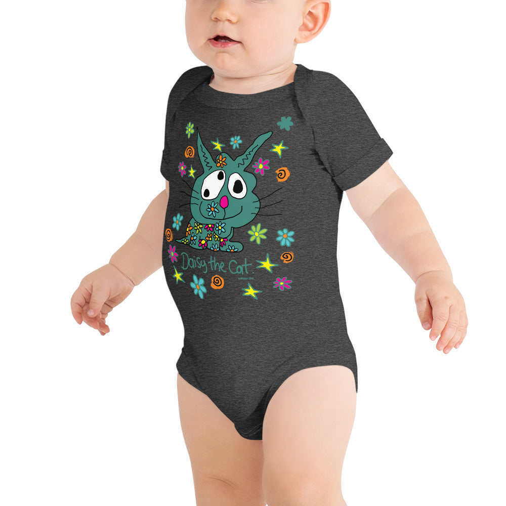 Daisy the Cat - Baby short sleeve one piece