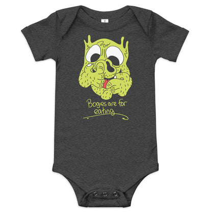 Bogies are for eating! - Baby short sleeve one piece