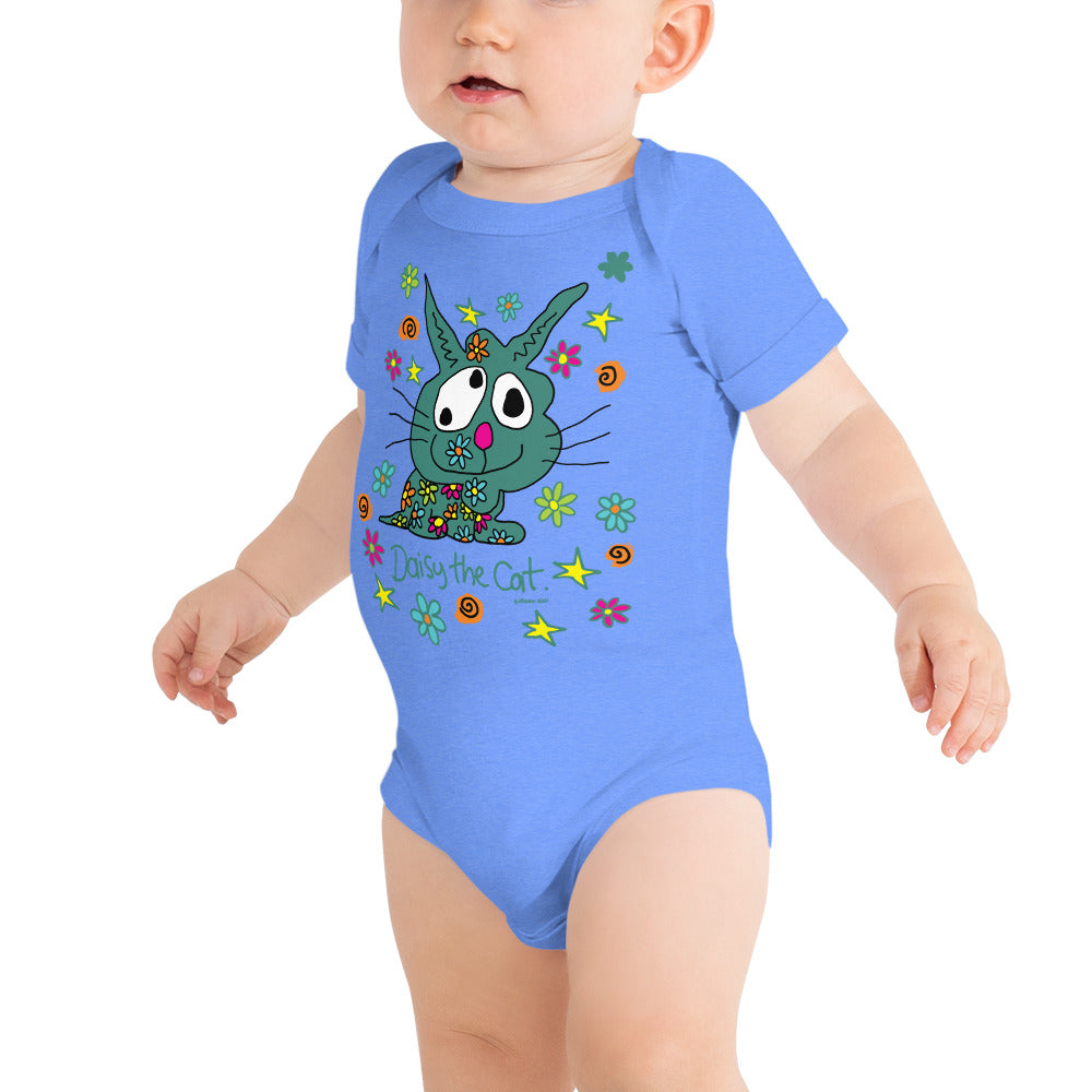 Daisy the Cat - Baby short sleeve one piece