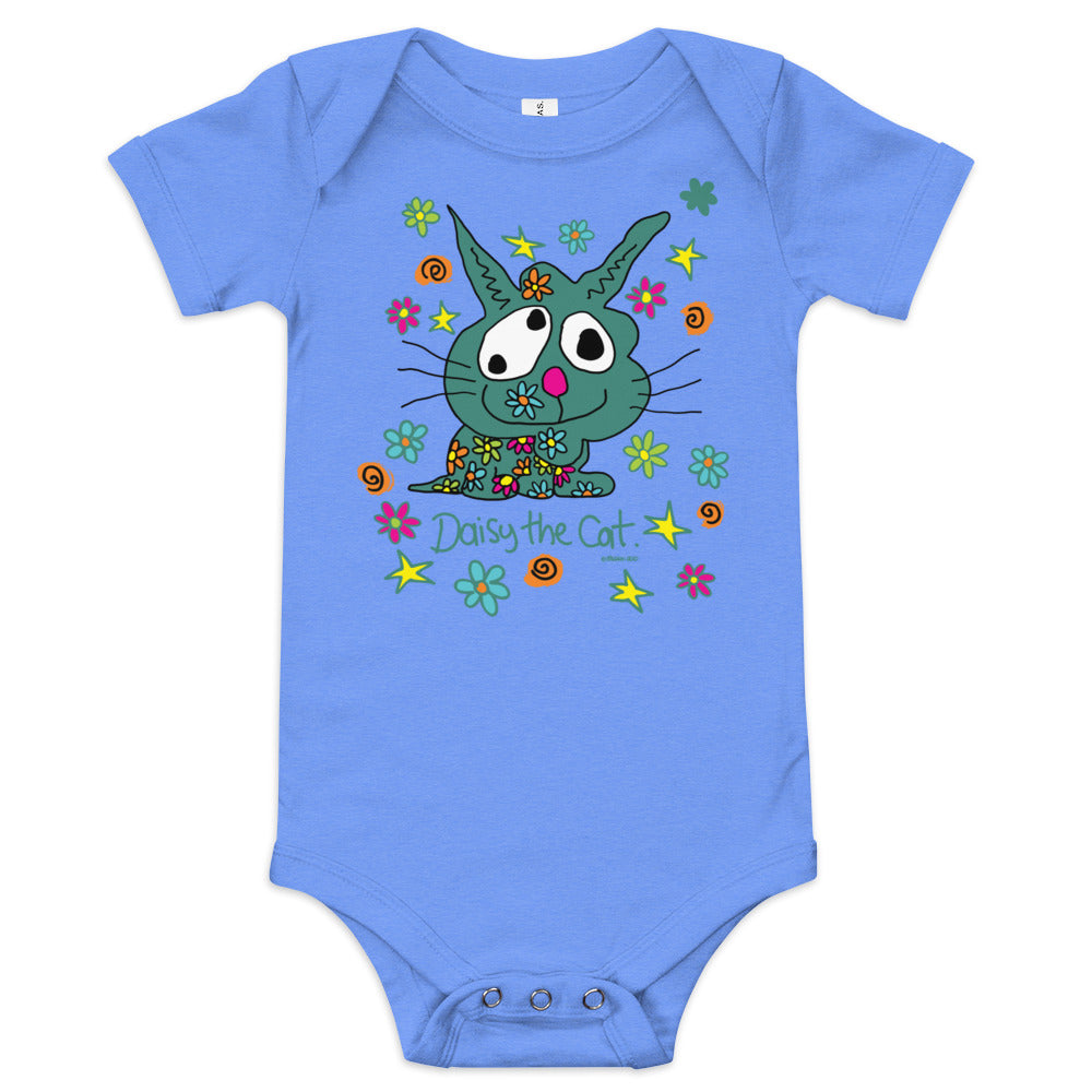 Daisy the Cat - Baby short sleeve one piece