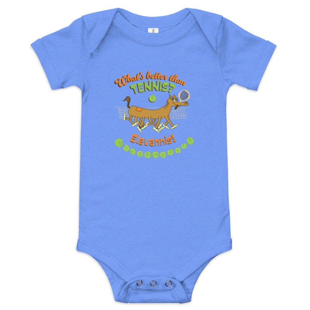 What's better than Tennis? - Baby short sleeve one piece