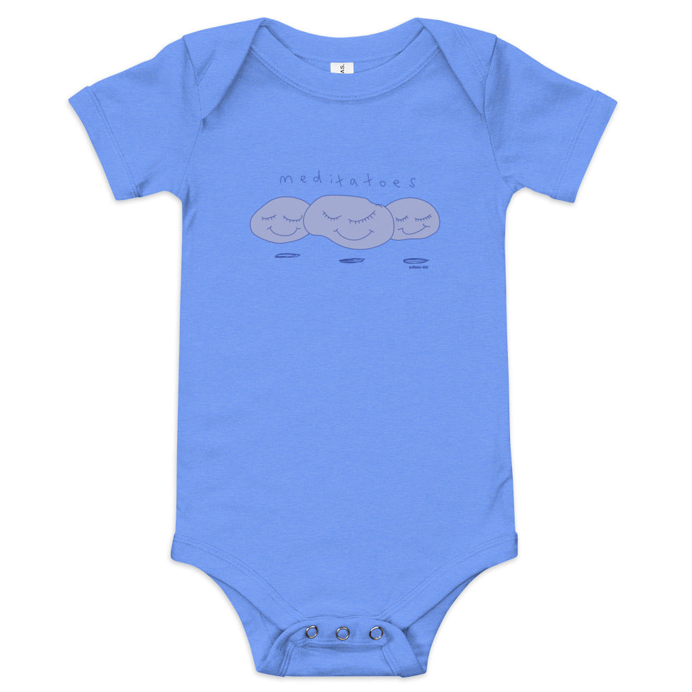 Meditatoes - Baby short sleeve one piece